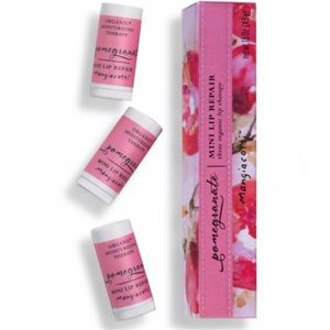 Mangiacotti Mini Lip Repair in Pomegranate Set of Three
